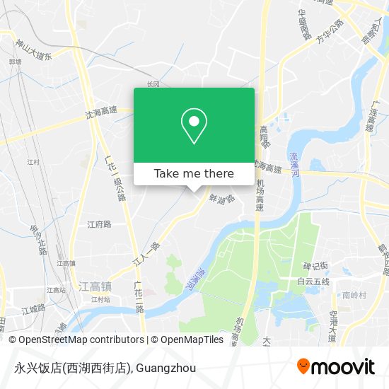 永兴饭店(西湖西街店) map