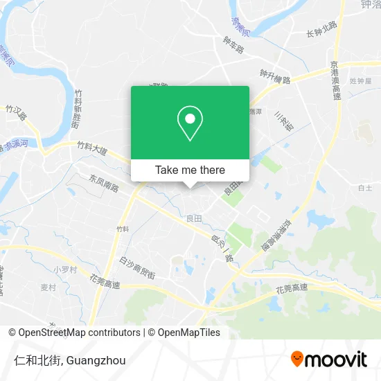 仁和北街 map