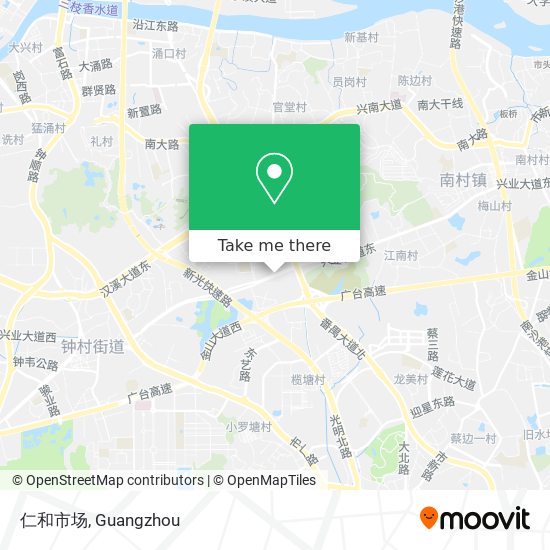 仁和市场 map