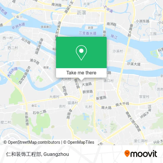仁和装饰工程部 map