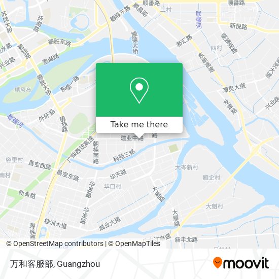 万和客服部 map