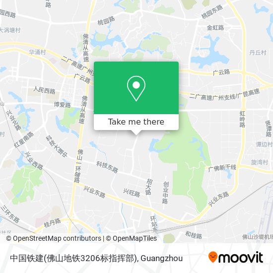 中国铁建(佛山地铁3206标指挥部) map