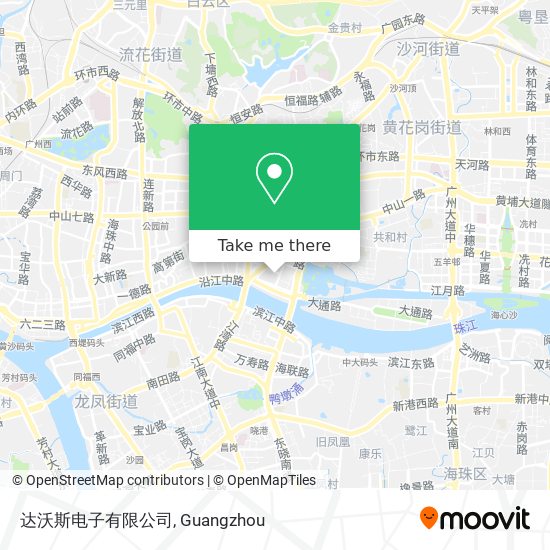 达沃斯电子有限公司 map