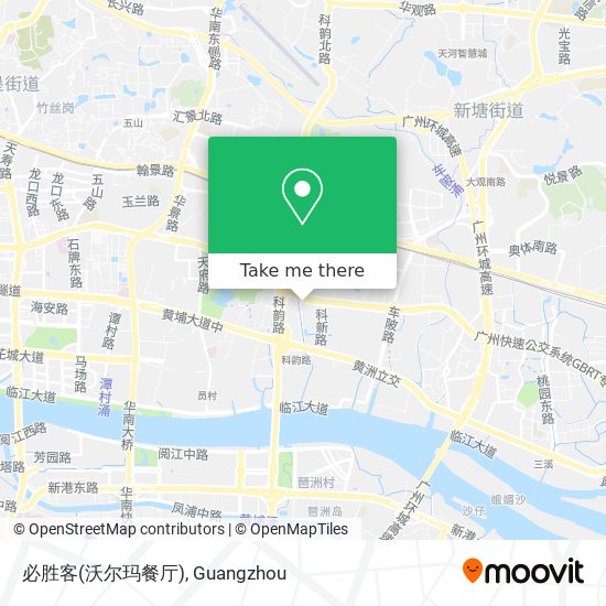必胜客(沃尔玛餐厅) map