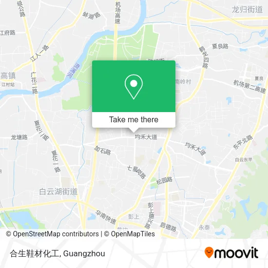合生鞋材化工 map