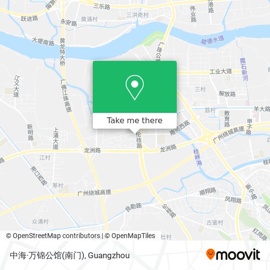 中海·万锦公馆(南门) map