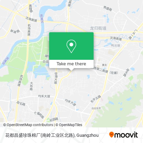 花都昌盛珍珠棉厂(南岭工业区北路) map
