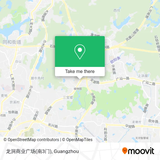 龙洞商业广场(南3门) map