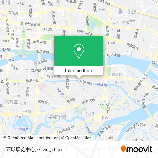 环球展览中心 map