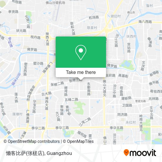 懒客比萨(张槎店) map