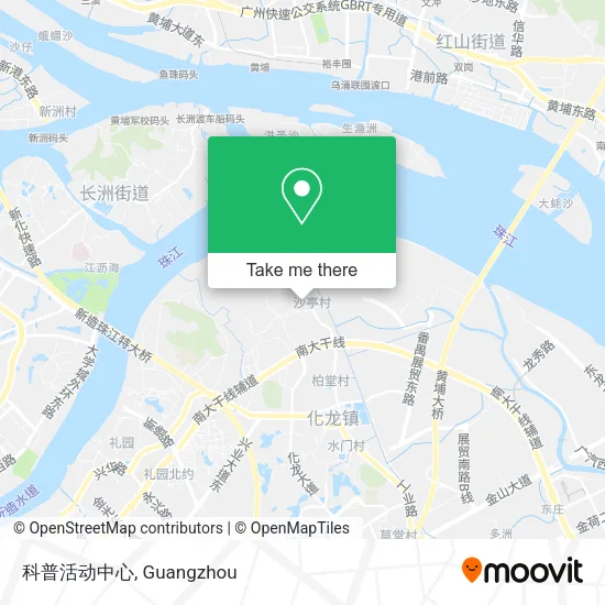 科普活动中心 map