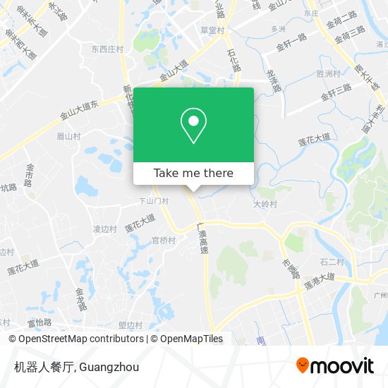 机器人餐厅 map