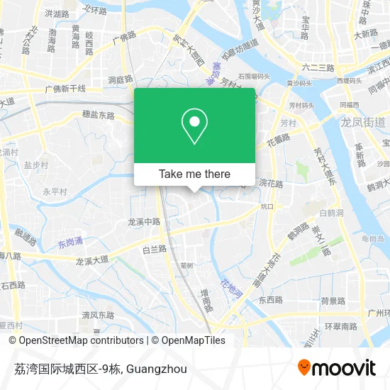 荔湾国际城西区-9栋 map