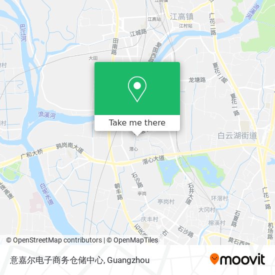 意嘉尔电子商务仓储中心 map
