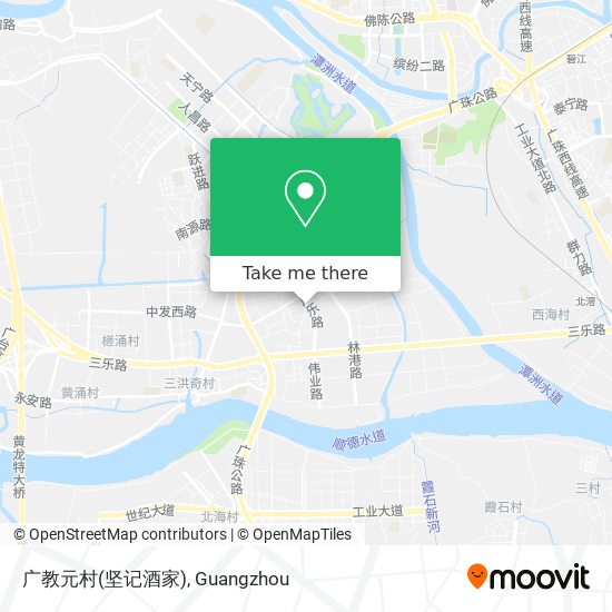 广教元村(坚记酒家) map