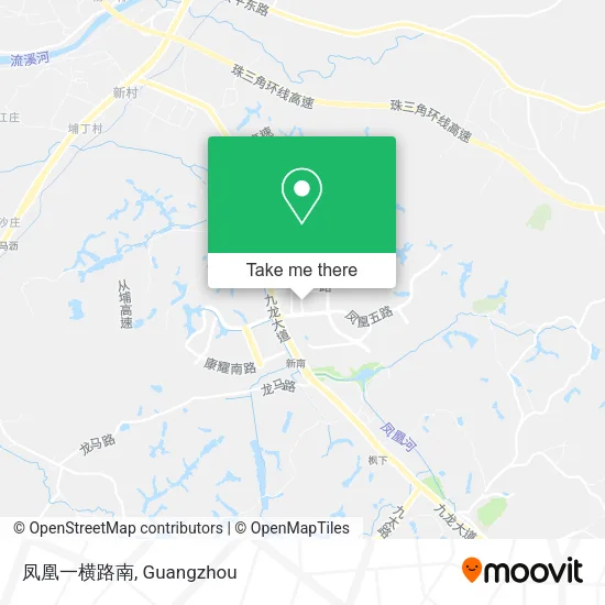 凤凰一横路南 map