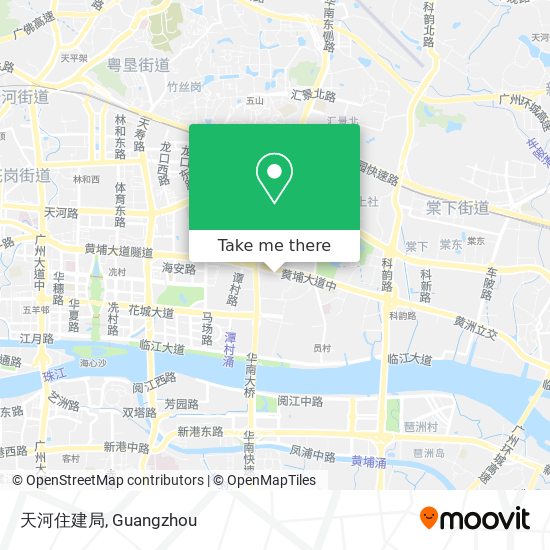 天河住建局 map