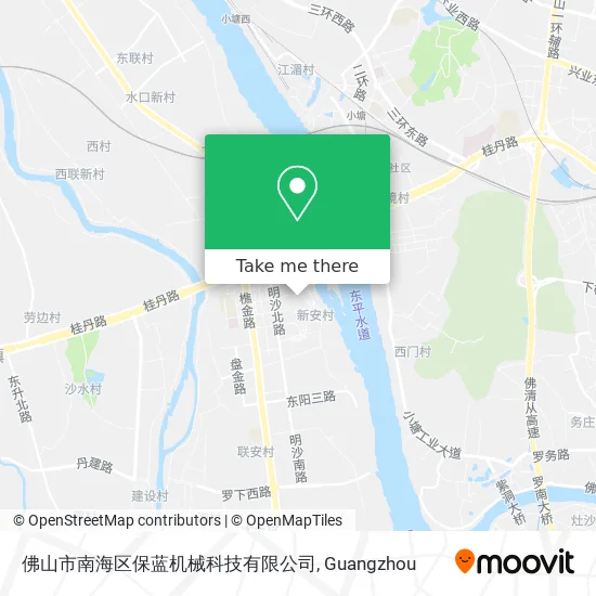 佛山市南海区保蓝机械科技有限公司 map