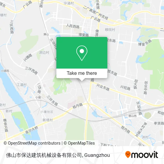佛山市保达建筑机械设备有限公司 map