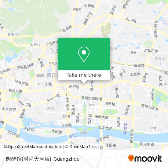 陶醉馆(时尚天河店) map