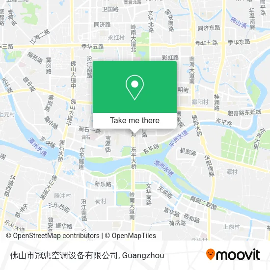 佛山市冠忠空调设备有限公司 map