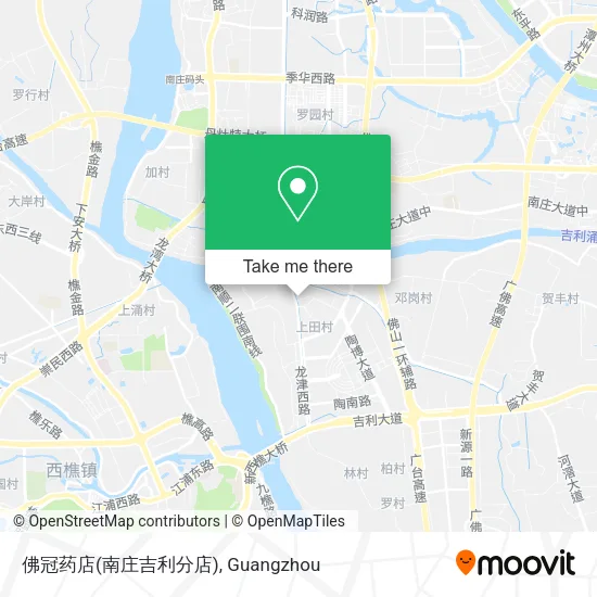 佛冠药店(南庄吉利分店) map
