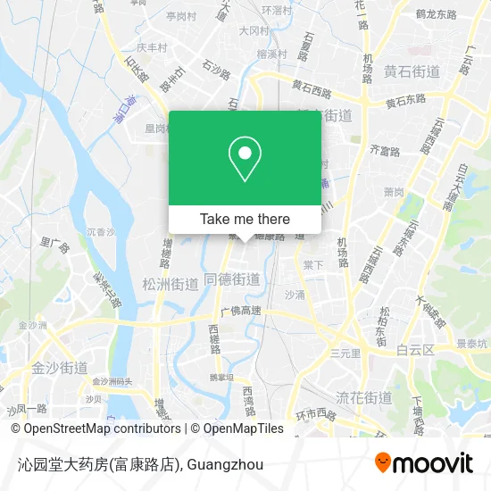 沁园堂大药房(富康路店) map
