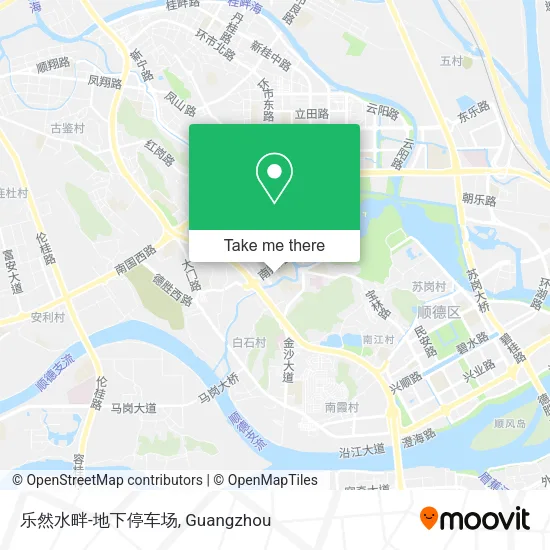 乐然水畔-地下停车场 map
