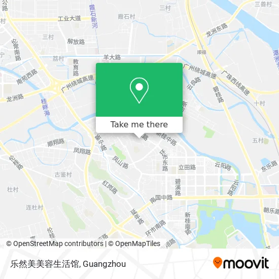 乐然美美容生活馆 map