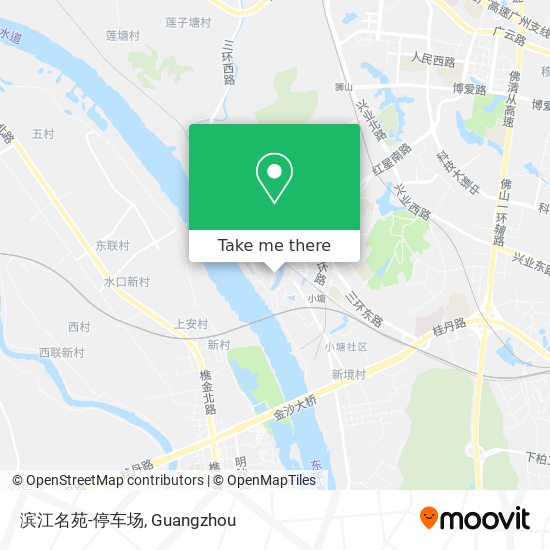 滨江名苑-停车场 map
