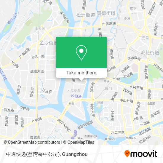 中通快递(荔湾桥中公司) map