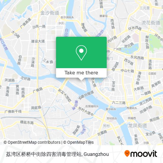 荔湾区桥桥中街除四害消毒管理站 map