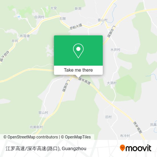 江罗高速/深岑高速(路口) map