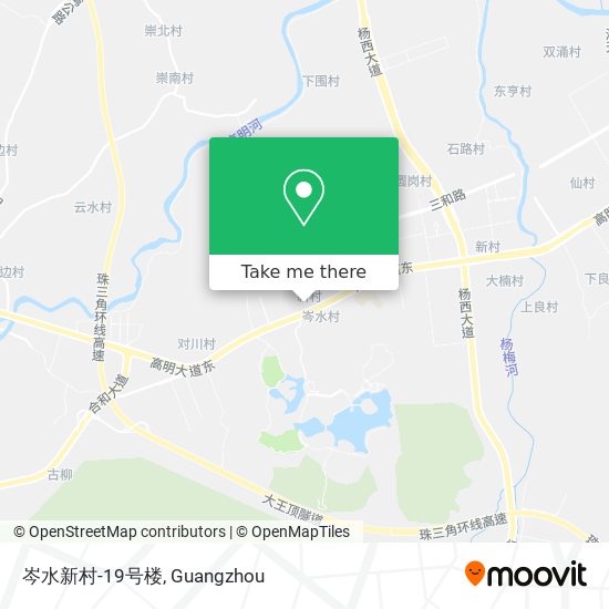 岑水新村-19号楼 map