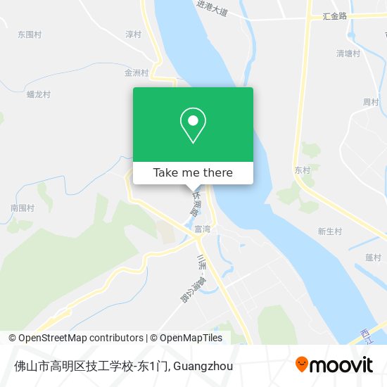 佛山市高明区技工学校-东1门 map