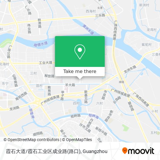霞石大道/霞石工业区成业路(路口) map