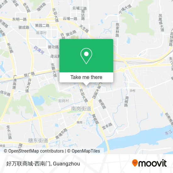 好万联商城-西南门 map