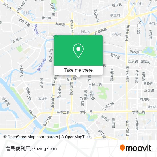 善民便利店 map
