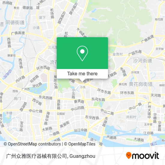 广州众雅医疗器械有限公司 map