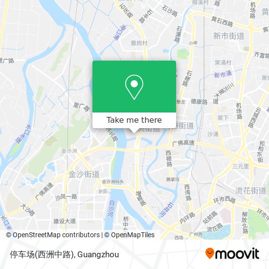 停车场(西洲中路) map