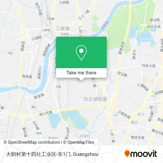 大朗村第十四社工业区-东1门 map