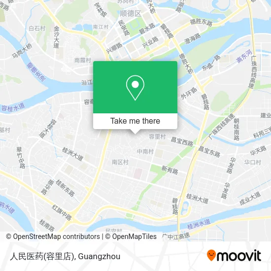 人民医药(容里店) map