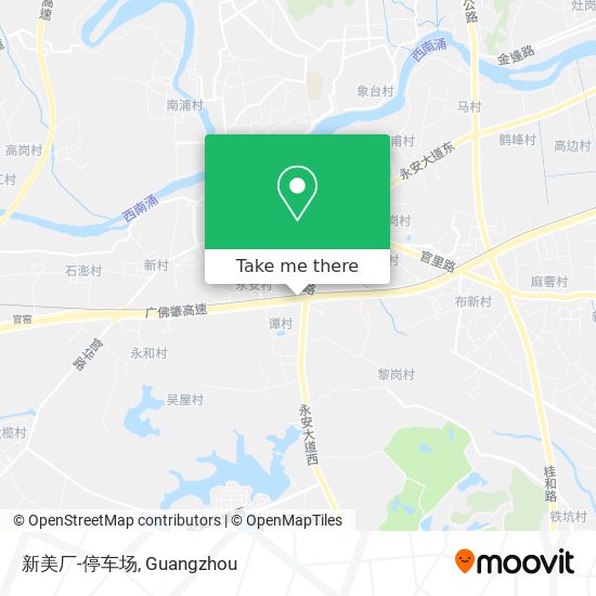 新美厂-停车场 map