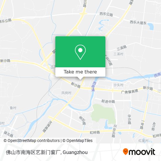 佛山市南海区艺新门窗厂 map