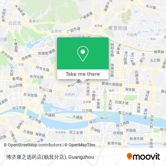 博济康之选药店(杨箕分店) map