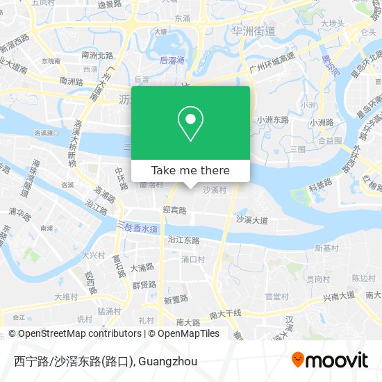 西宁路/沙滘东路(路口) map