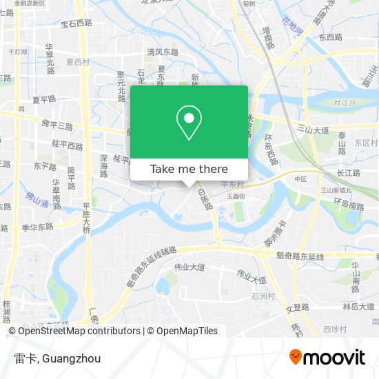 雷卡 map