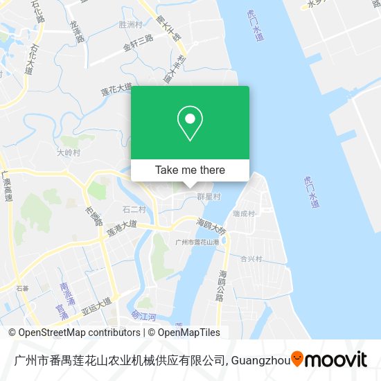 广州市番禺莲花山农业机械供应有限公司 map