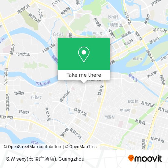 S.W sexy(宏骏广场店) map