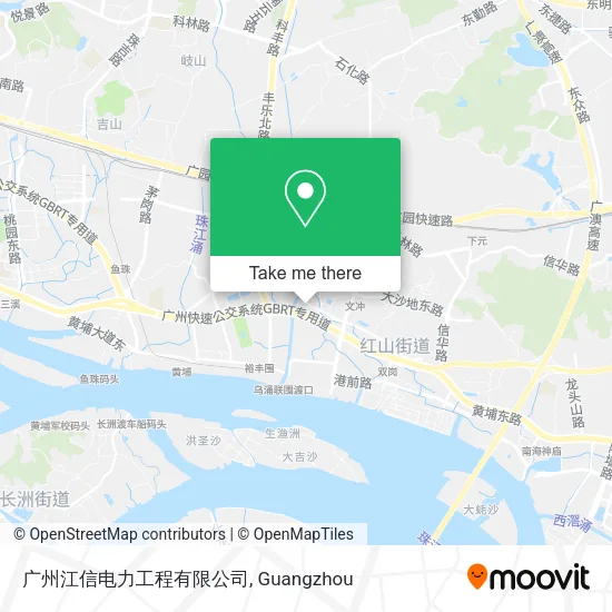广州江信电力工程有限公司 map
